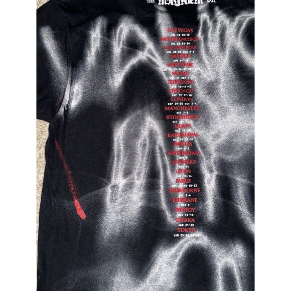 Lady Gaga Vanish Into You Mayhem Ball Tour Oversized T-Shirt w/Defect Medium - Picture 4 of 7